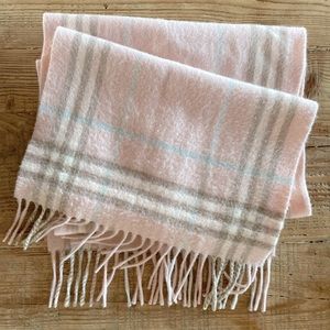 Burberry Cashmere/Wool Scarf